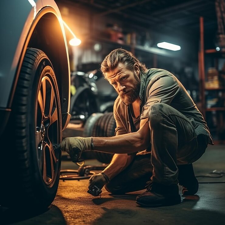 Emergency tire service response